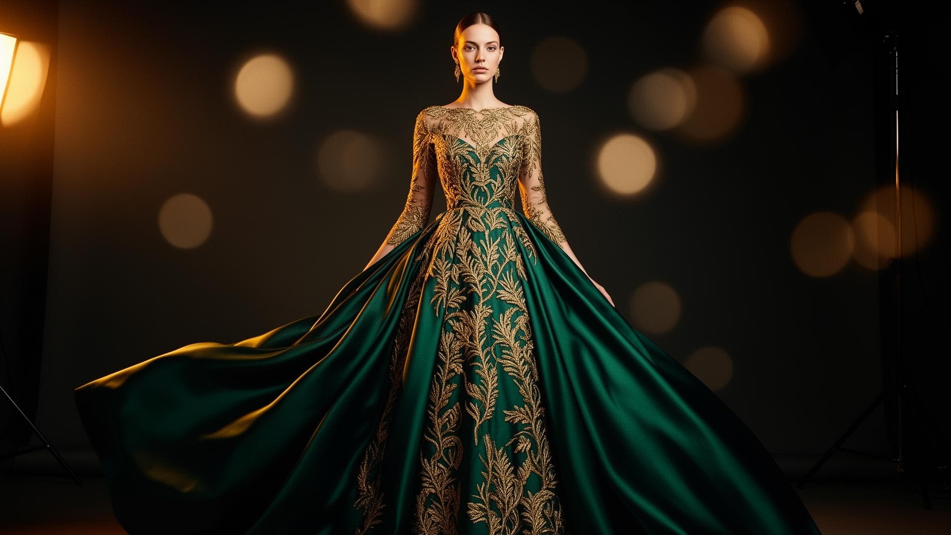 Bespoke couture dress by The Mariot Couture